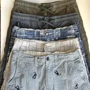 Bundle Gap Kids Etc Boy’s Shorts Five Pair Size 12